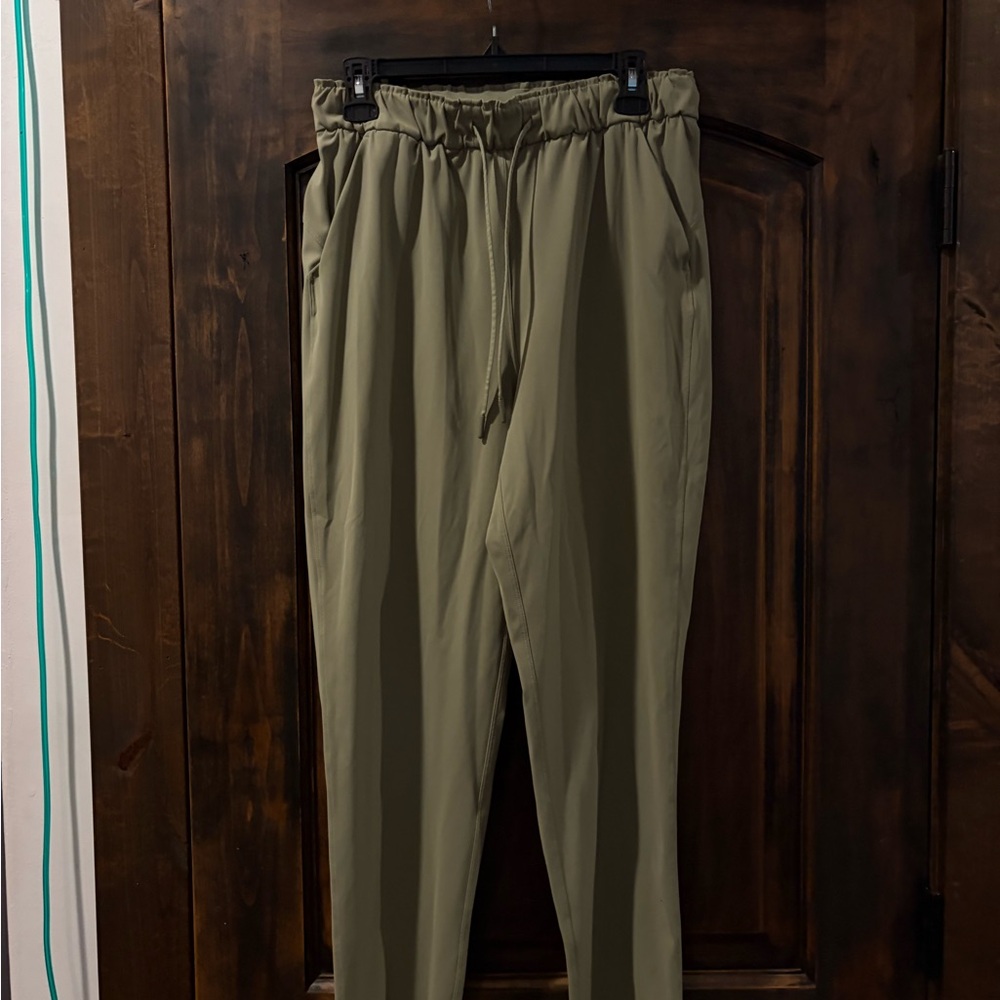 Woman Olive Green Pants